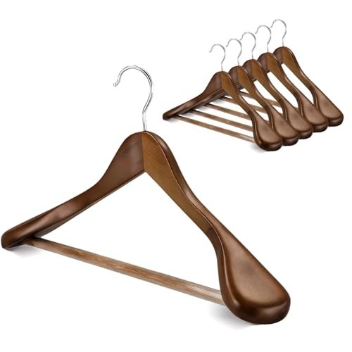 Premium wooden hangers - wooden,