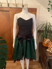 1980s Prom Party Ball Dress