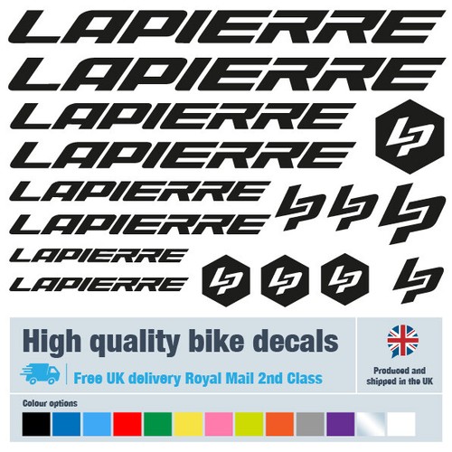 Lapierre bike labels decals - labels, /