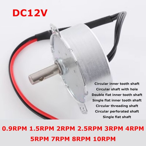 Dc12v 9rpm 10rpm tyc50 - dc12v,