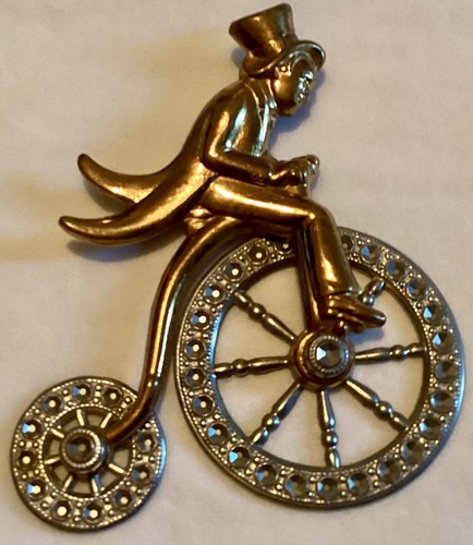 Vintage penny farthing - , costume