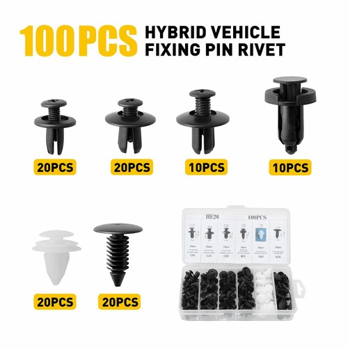 100 pcs bumper - fender, hood