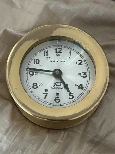 Vintage ship time plastimo - time,