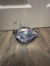 Marino Glass Large Swan Dish
