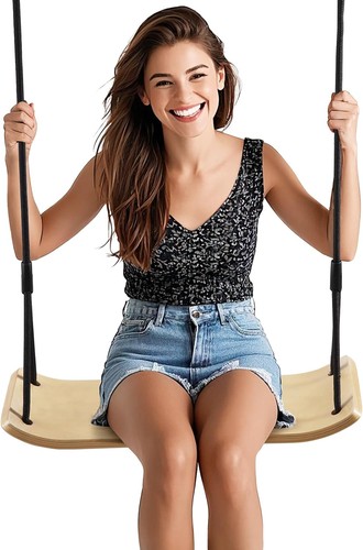 Pellor wooden swing - wooden, seat