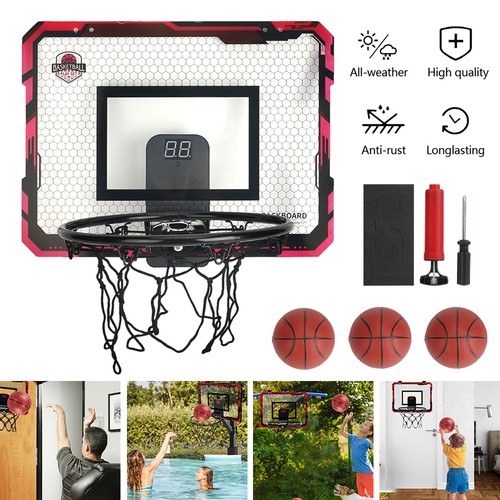 Mini basketball hoop - over, door