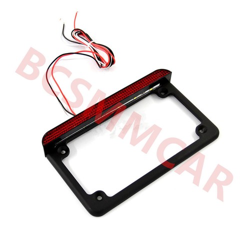 Rear license plate - plate, mount