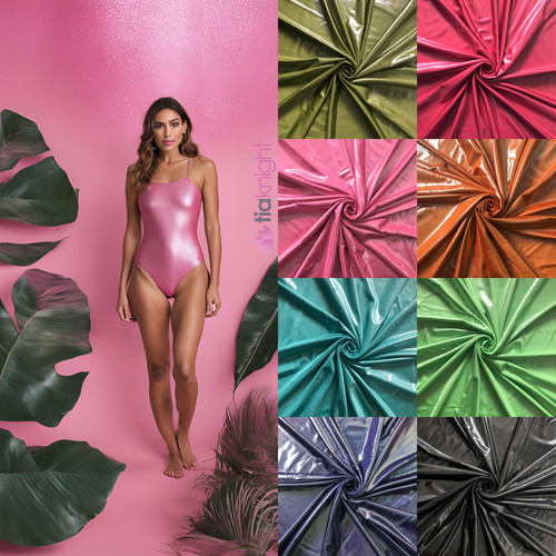 Metallic foil gloss - gloss, nylon