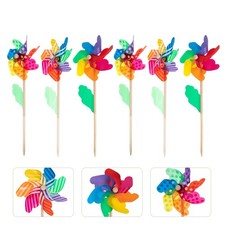 6 Pcs Rainbow Garden Decor