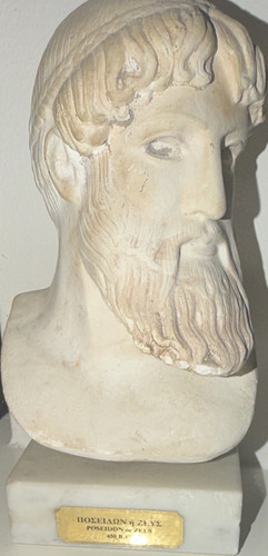 Poseidon zeus marble - poseidon,