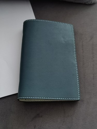 Real leather ring - real, binder