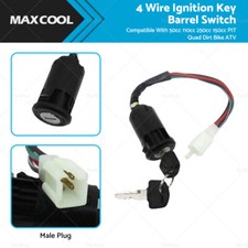 4 Wire Ignition Key Barrel