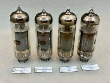 4 PCS 6P14P 6П14П (EL84 /6BQ5) USED REFLECTOR TUBE TESTED MATCHED QUAD