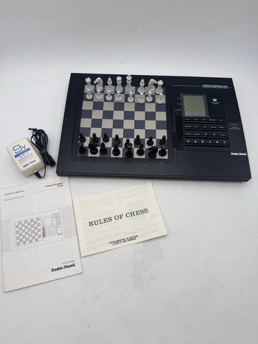 Radio shack chess champion - radio,