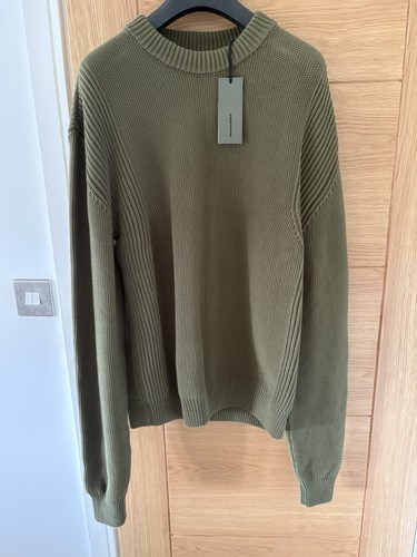 Maharishi knitted crew olive - knitted,