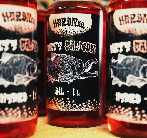 Herons dirty salmon oil - |,