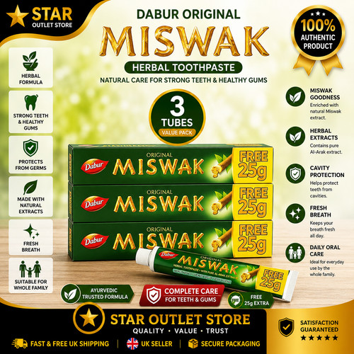 Dabur miswak toothpaste - dabur, pack