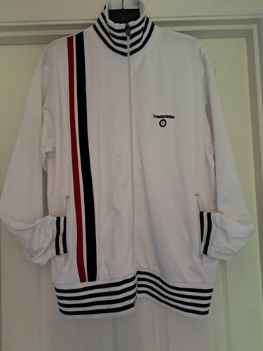 Xxl mens white lambretta zip - lambretta,