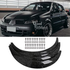 4Pcs For Renault Clio Sport Car Flexible Fender Flares Wheel Arches Wide Body