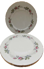 2 PARAGON BRIDAL ROSE DINNER PLATES