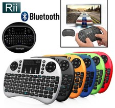 Rii i8+ Bluetooth Mini Keyboard Backlit Touchpad PC/Mac/Android FREE SHIPPING US