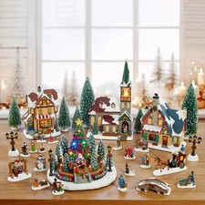 30 Piece Christmas Village