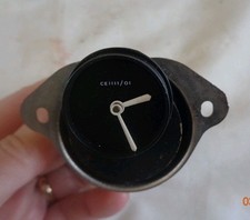 SMITHS JAGUAR S1 E TYPE  MK2 S TYPE NEGATIVE EARTH TIME DASH CLOCK GAUGE (RARE)