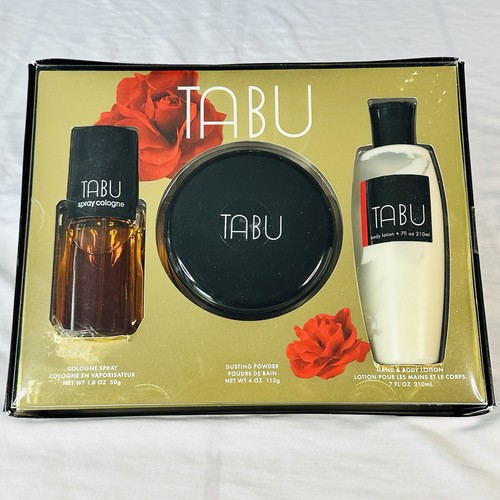 Vintage tabu gift set cologne - vintage,