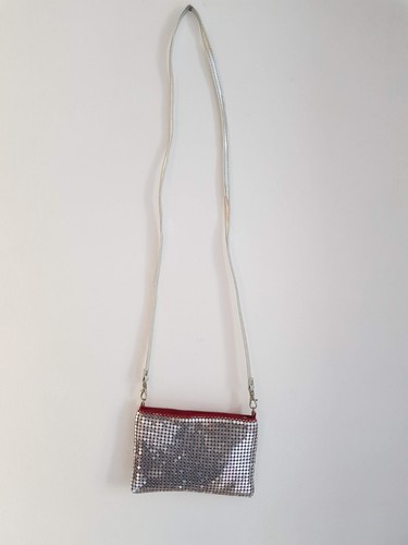 Silver chainmail small - chainmail,