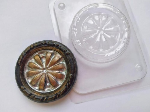 Tire mold car theme - mold,, chocolate