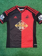 Swansea City 2014 2015 Adidas Away Shirt Kit Jersey Michu Youth Xl #9 Rhys