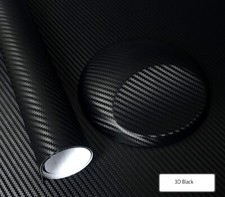 3D Carbon Fibre Black Car