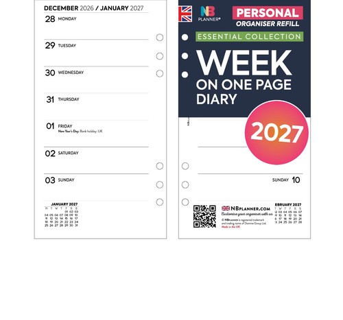 2027 filofax personal - 2027,