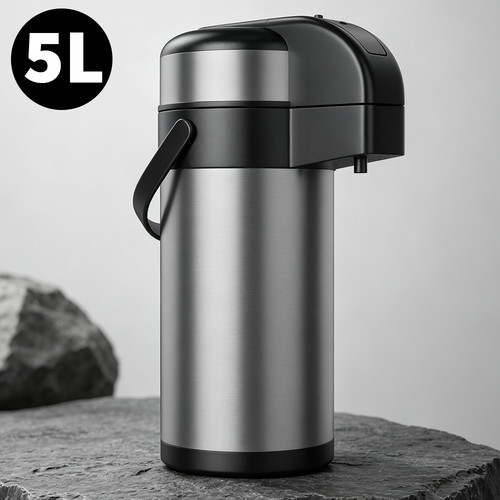 Stainless steel airpot hot - stainless,