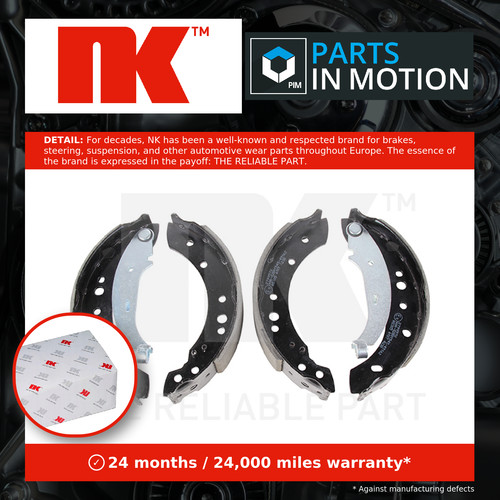 Brake shoes set 2799572 - brake, nk