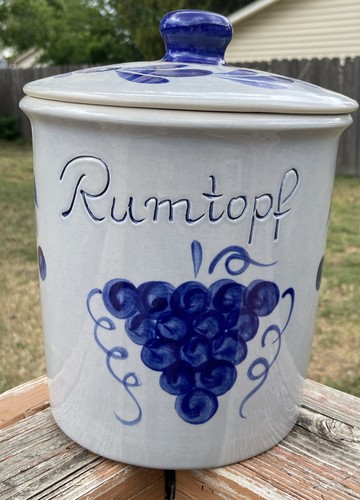 Vintage rumtopf stoneware - rumtopf,