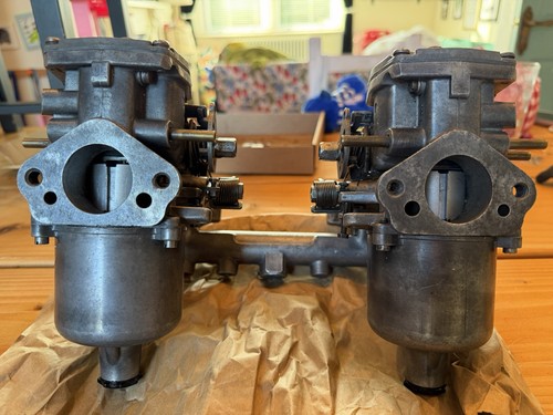 Twin hif4 carburettors with - twin,
