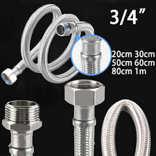 3/4" Flexible Tap Hose Connector Braided Hose Kitchen Basin Mixer Pipe Extension