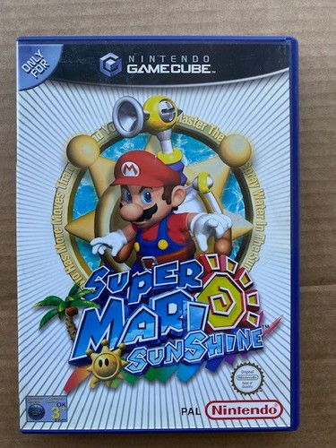 Gamecube super mario - mario, sunshine