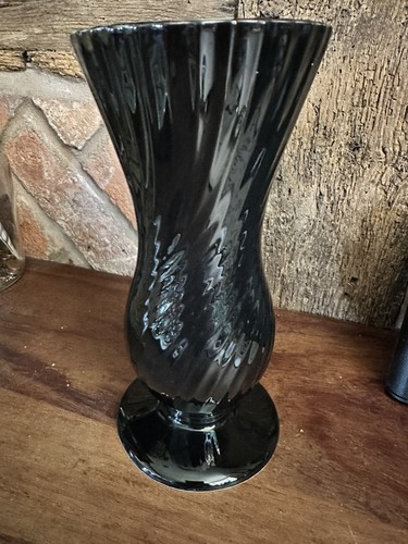 Dartmouth pottery vase black - pottery,