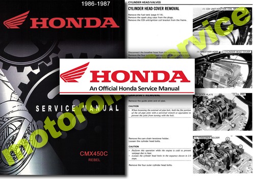 Honda cmx450 rebel service - cmx450,