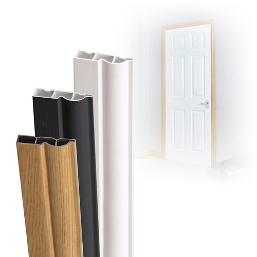 Upvc door architrave plastic - upvc,