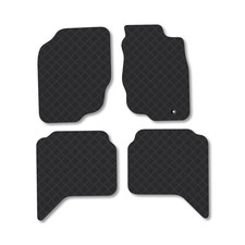 Toyota Hilux Floor Mats for 2005-2011 4pc Heavy Duty Tailored Rubber Mats