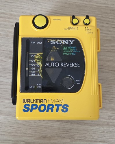 Sony sports walkman - sony, wm-f63/f73