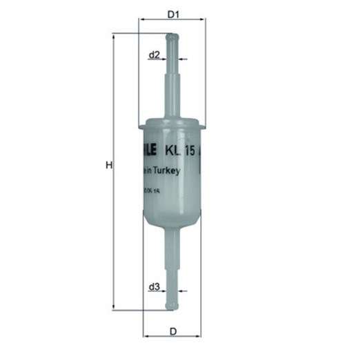 Fuel filter for audi - fuel,