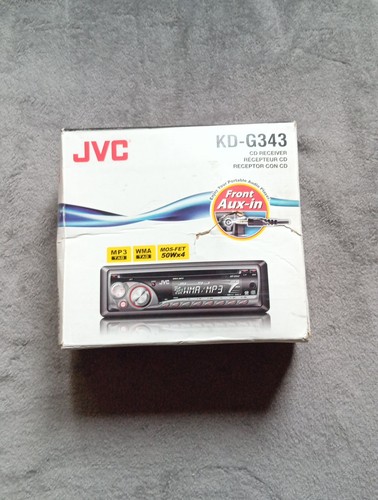 Jvc g343 car stereo aux - kd-g343, cd