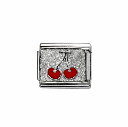 Cherry italian charm - italian,
