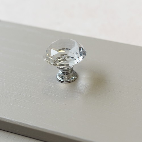Crystal kitchen cupboard - kitchen,