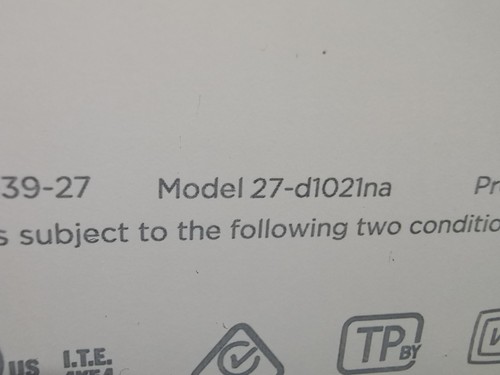Pavilion d1021na aio - hp, 27-d1021na
