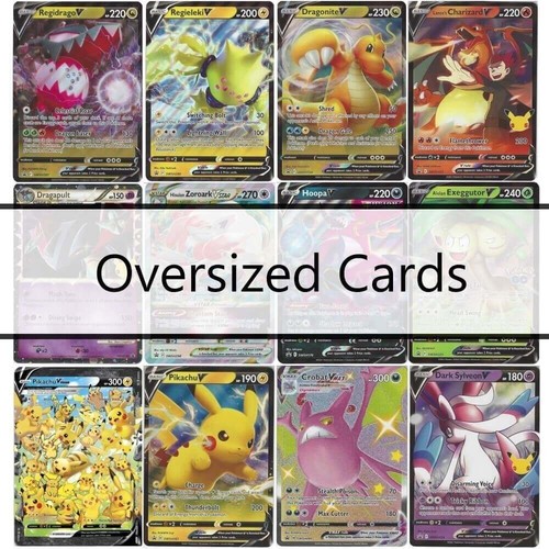 Pokemon jumbo oversized promo - pokemon,